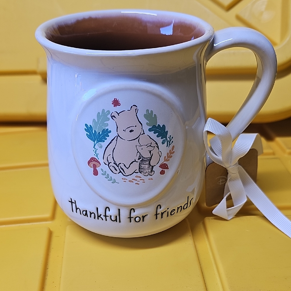 Disney White Mug with Winnie the Pooh Design